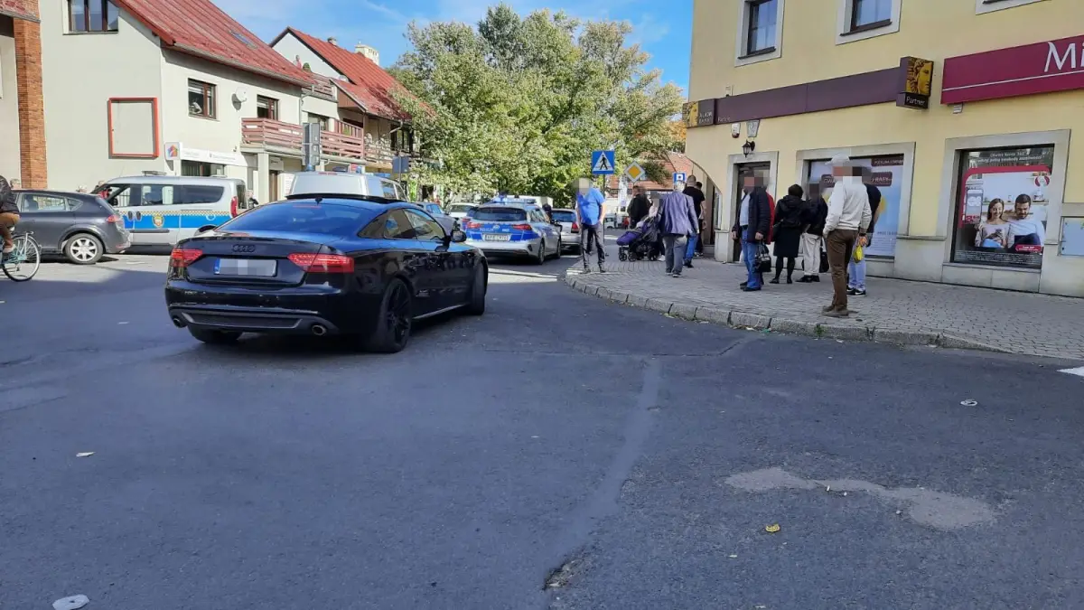 Akcja policji przy Grunwaldzkiej w Bolesławcu