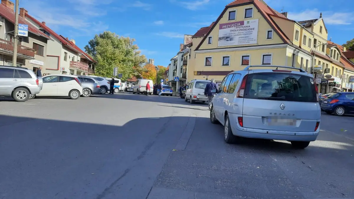 Akcja policji przy Grunwaldzkiej w Bolesławcu