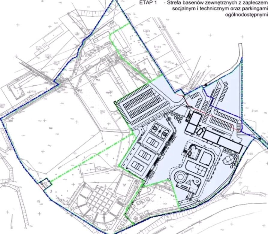 Projekt przebudowy Ośrodka Wodno-Sportowego w Bolesławcu