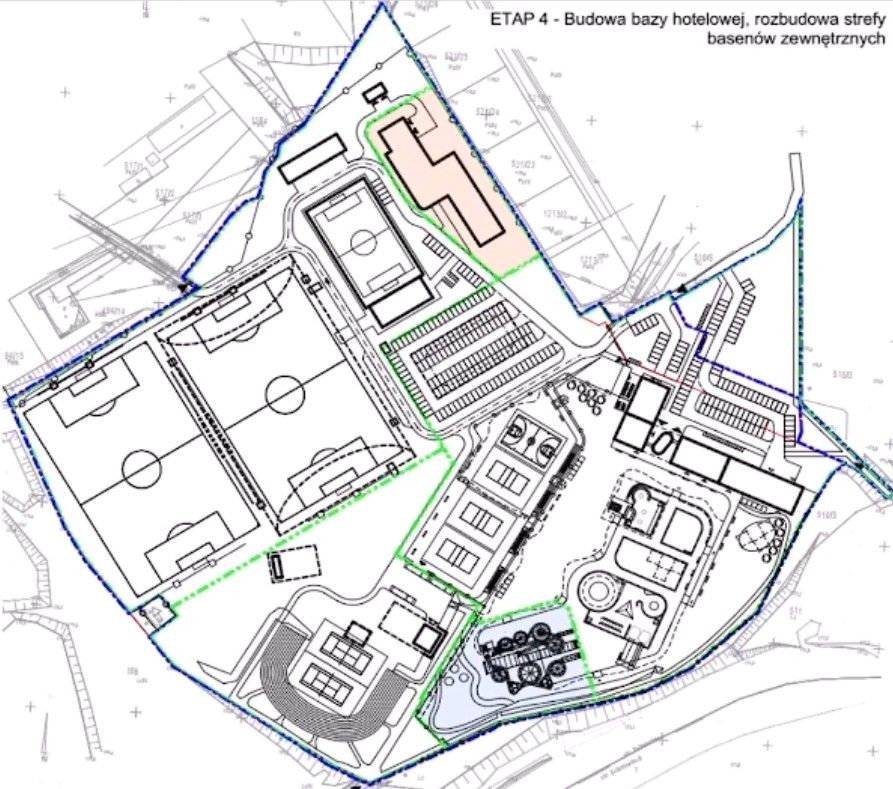 Projekt przebudowy Ośrodka Wodno-Sportowego w Bolesławcu