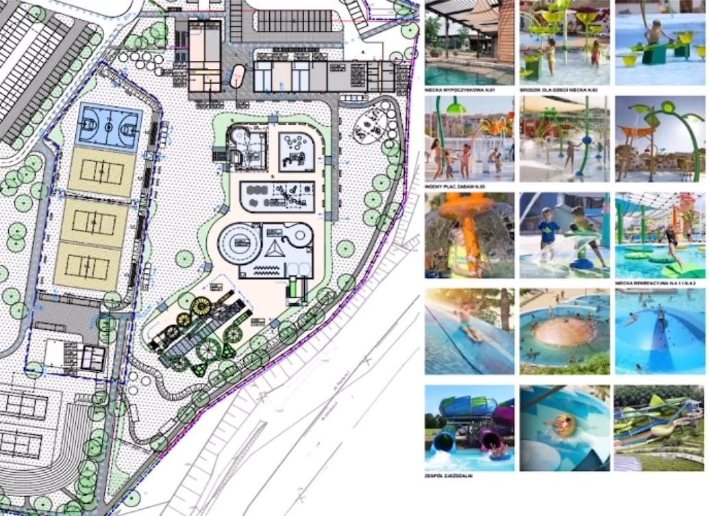 Projekt przebudowy Ośrodka Wodno-Sportowego w Bolesławcu