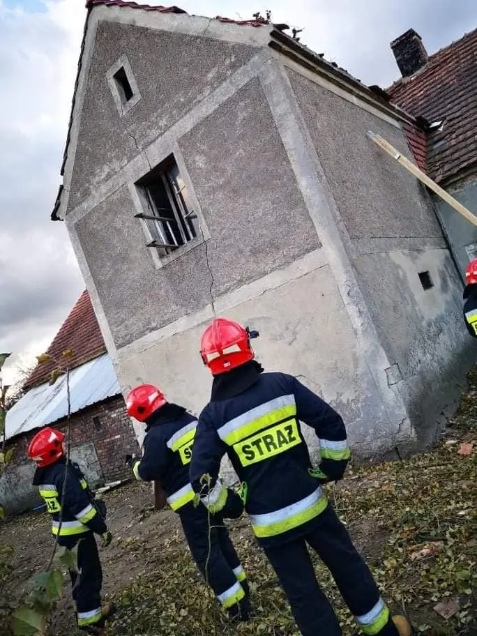 Działania OSP Krzyżowa