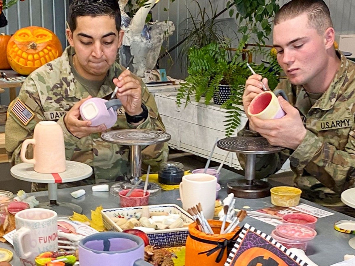 Warsztaty z żołnierzami amerykańskimi w Żywym Muzeum