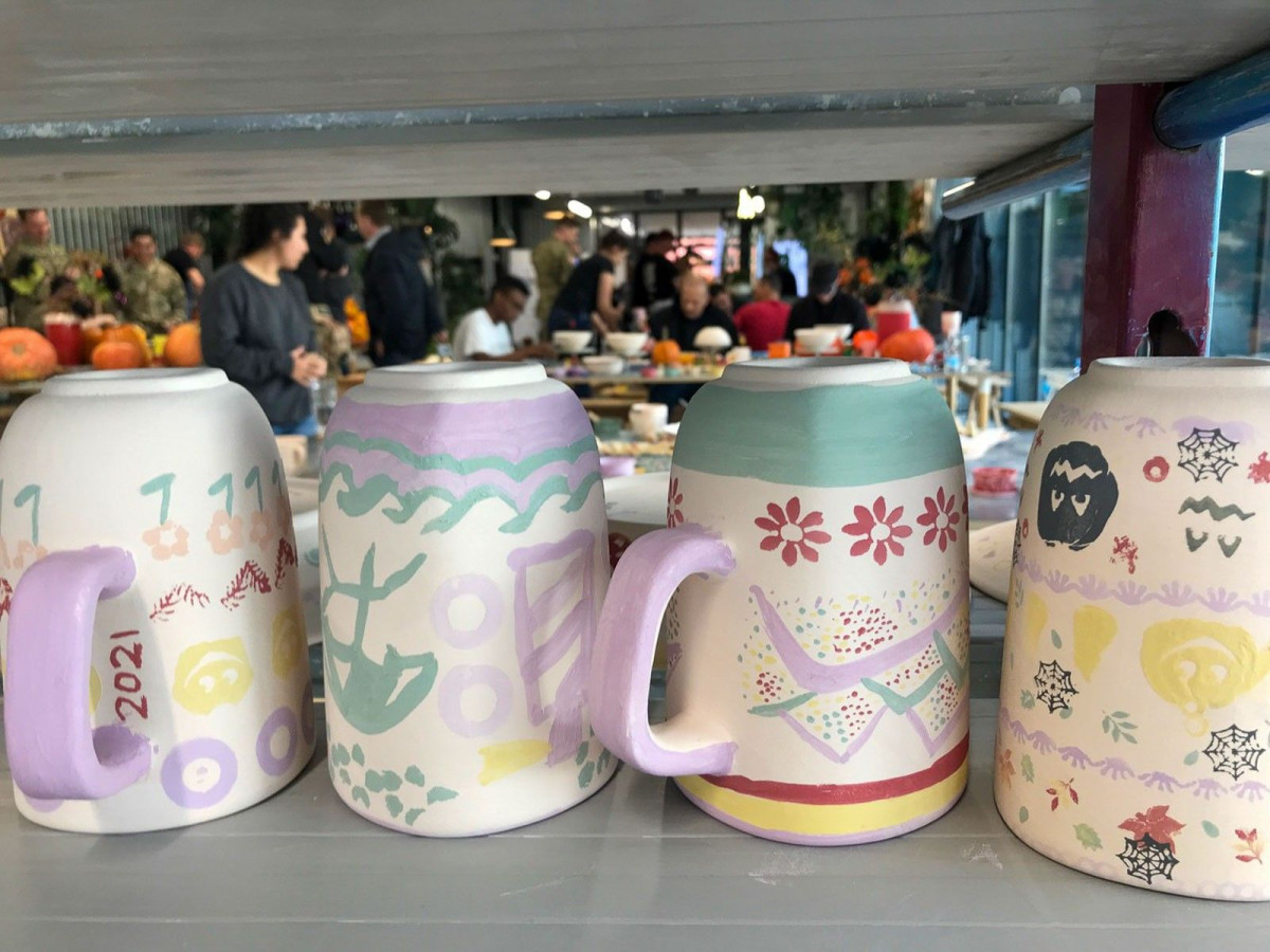 Warsztaty z żołnierzami amerykańskimi w Żywym Muzeum