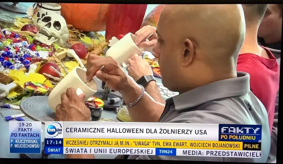 Warsztaty z żołnierzami amerykańskimi w Żywym Muzeum