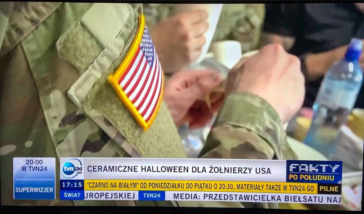 Warsztaty z żołnierzami amerykańskimi w Żywym Muzeum