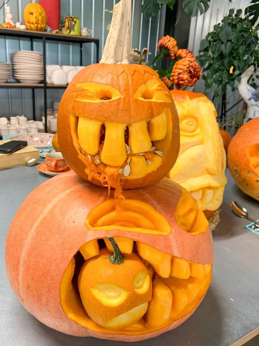 Dynie na Halloween