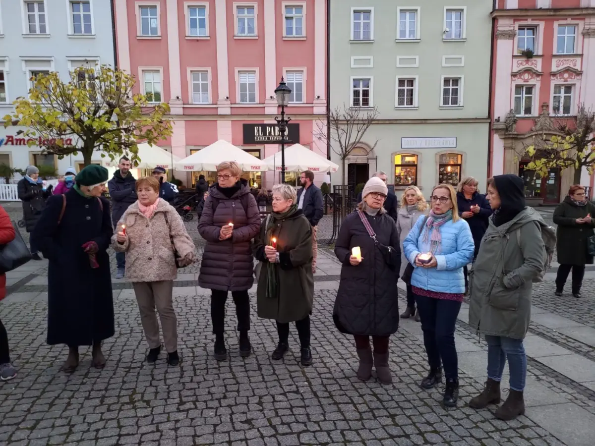 Protest w Rynku