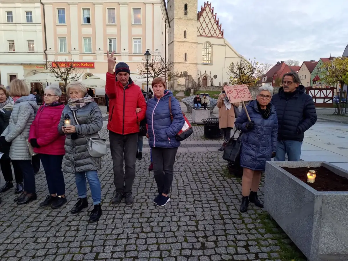 Protest w Rynku