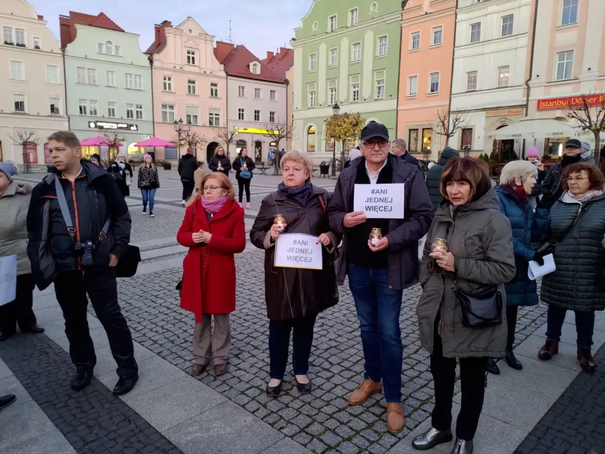 Protest w Rynku