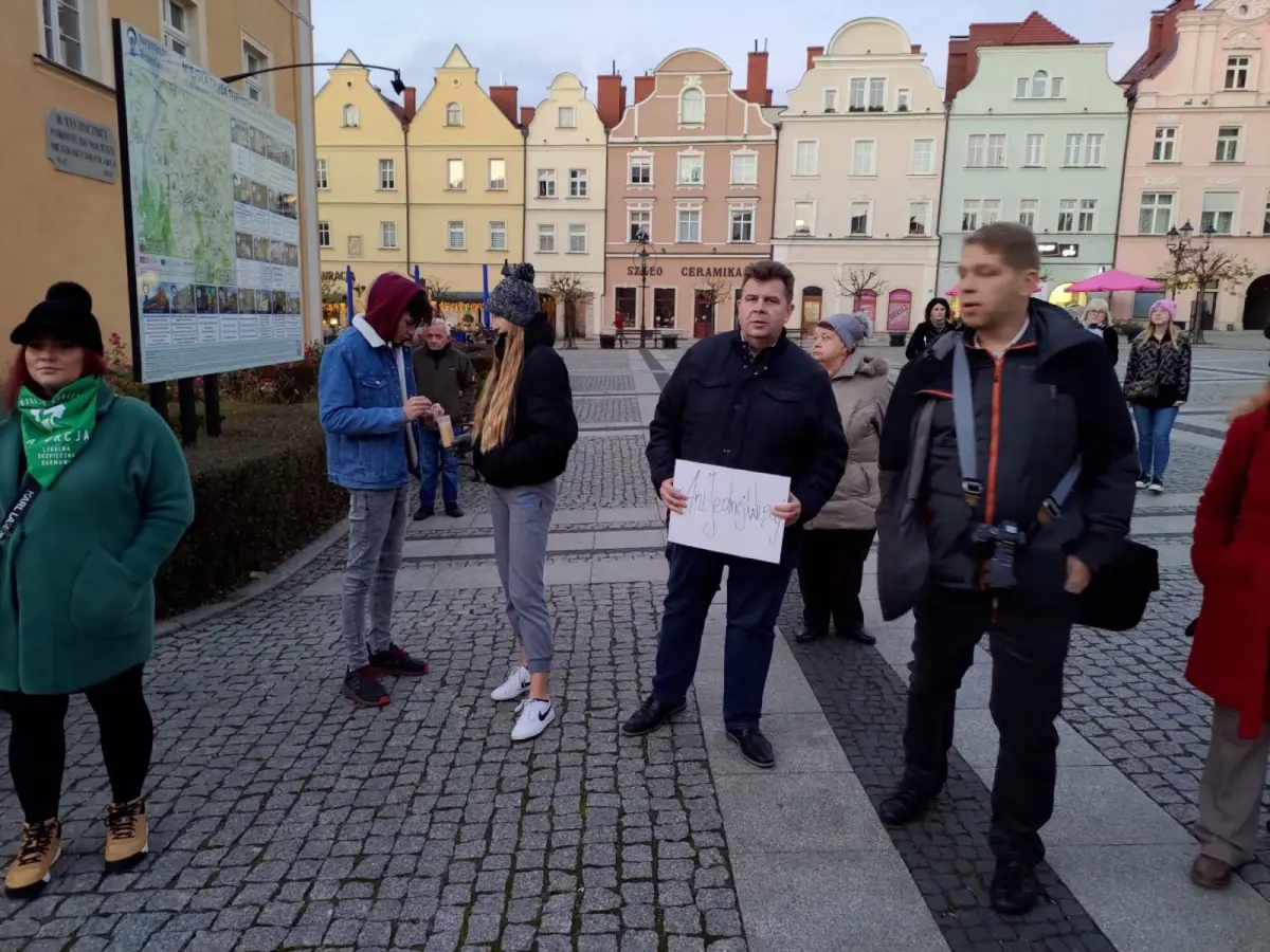 Protest w Rynku