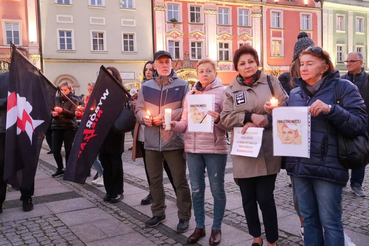 Protest w Bolesławcu "Ani Jednej Więcej"