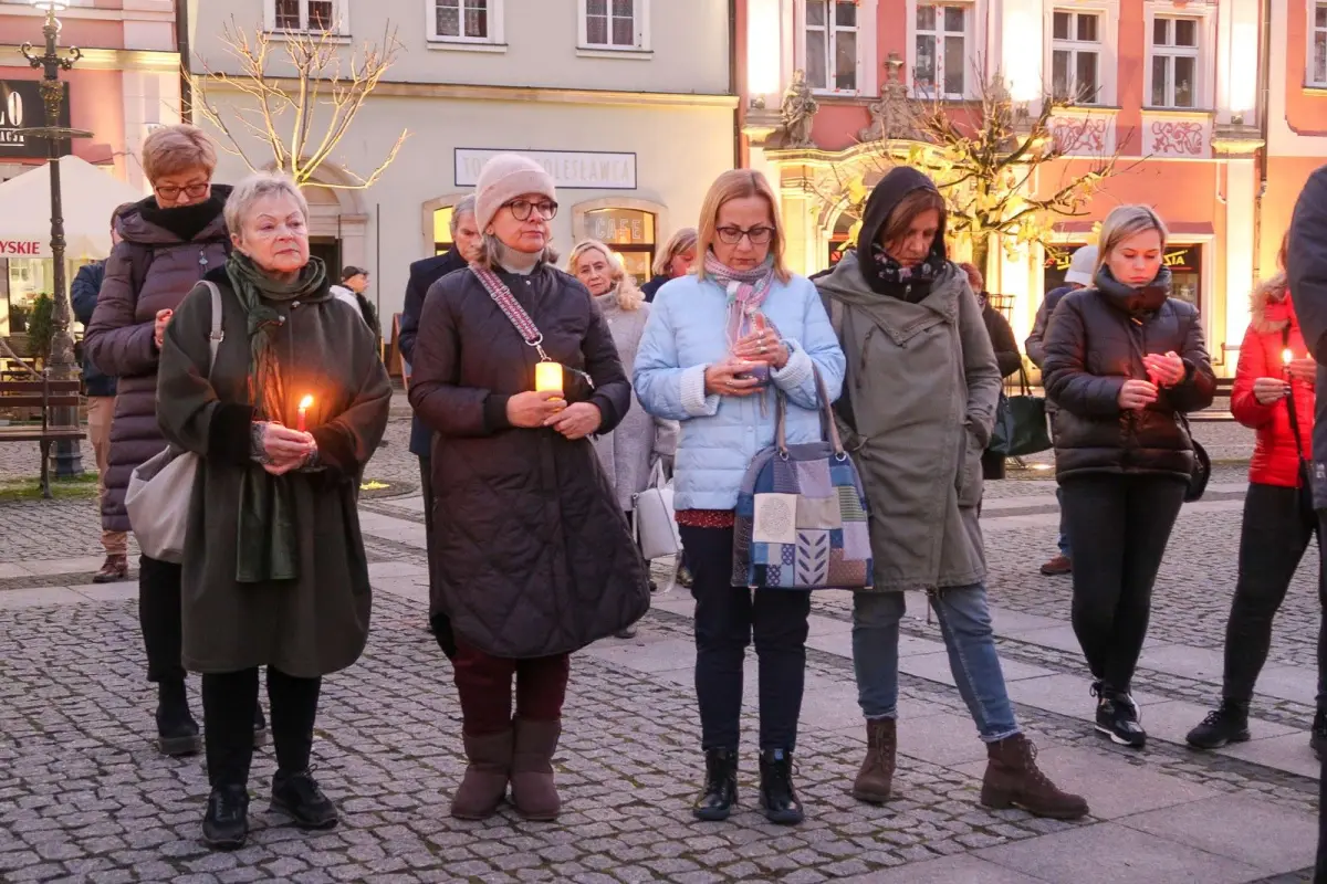 Protest w Bolesławcu "Ani Jednej Więcej"