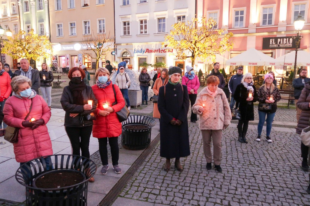 Protest w Bolesławcu 