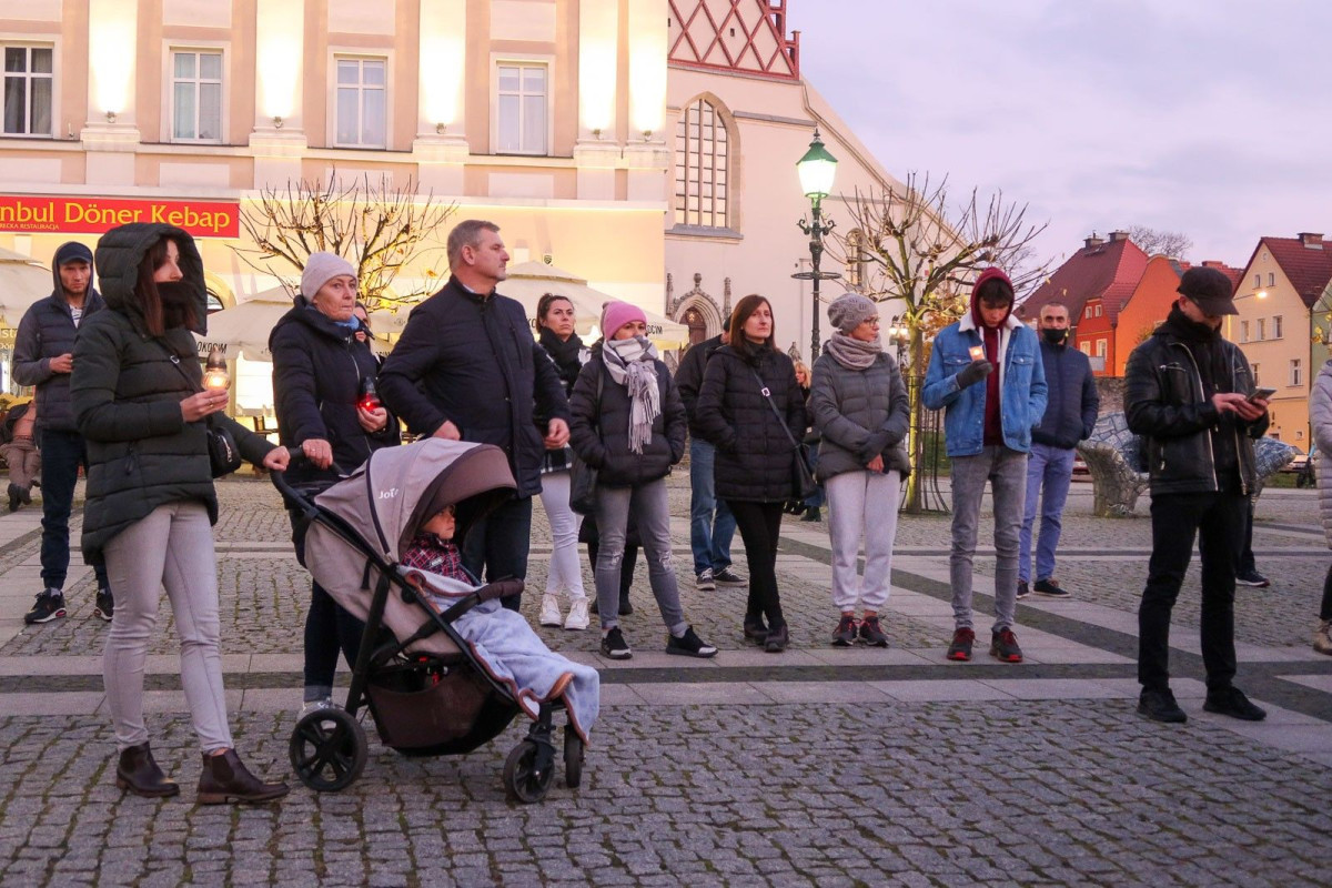 Protest w Bolesławcu 