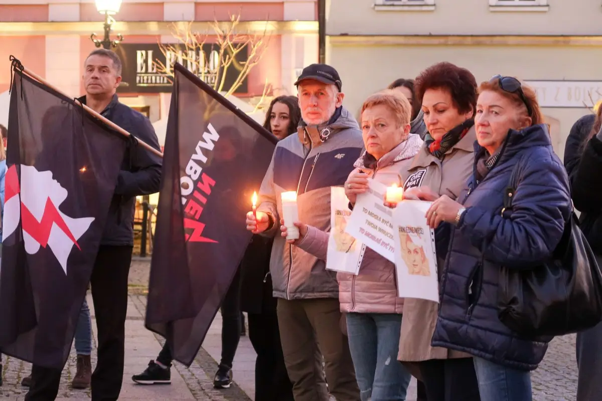 Protest w Bolesławcu "Ani Jednej Więcej"