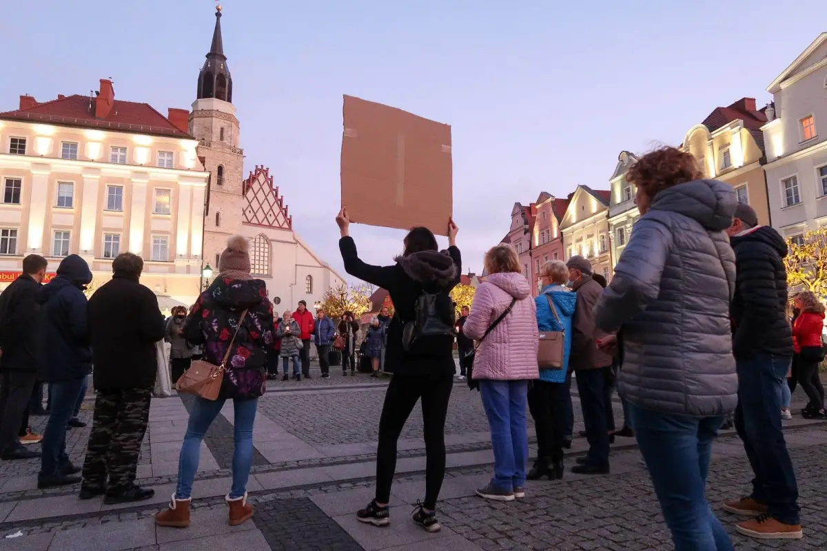 Protest w Bolesławcu "Ani Jednej Więcej"