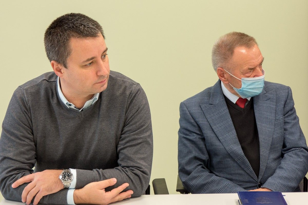 Uroczyste podpisanie umowy w Starostwie Powiatowym w Bolesławcu