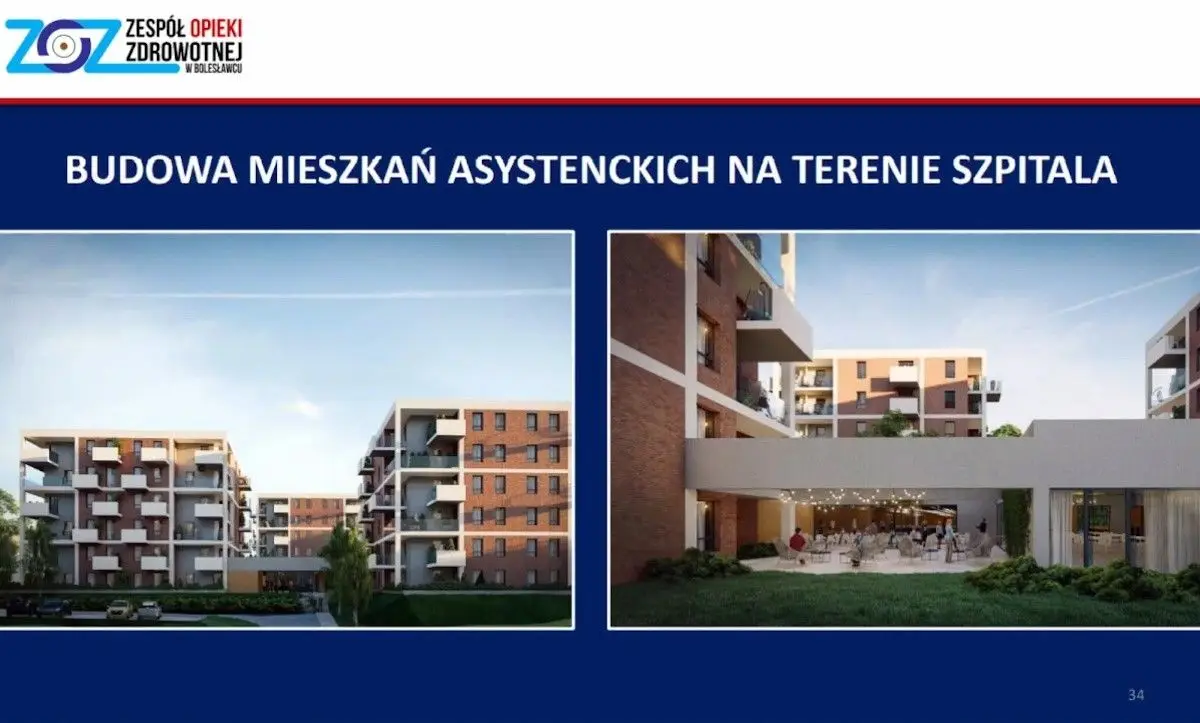 Wizualizacja mieszkań asystenckich