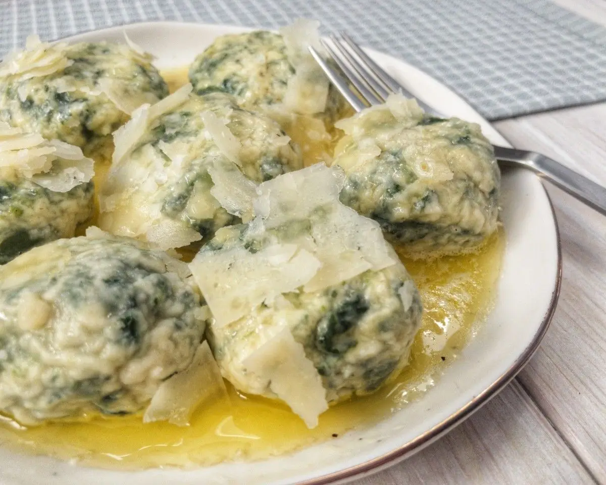 Gnudi ze szpinakiem