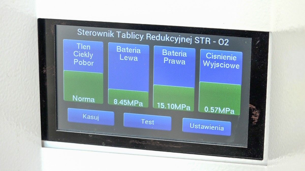 Gospodarka tlenowa w szpitalu powiatowym w Bolesławcu