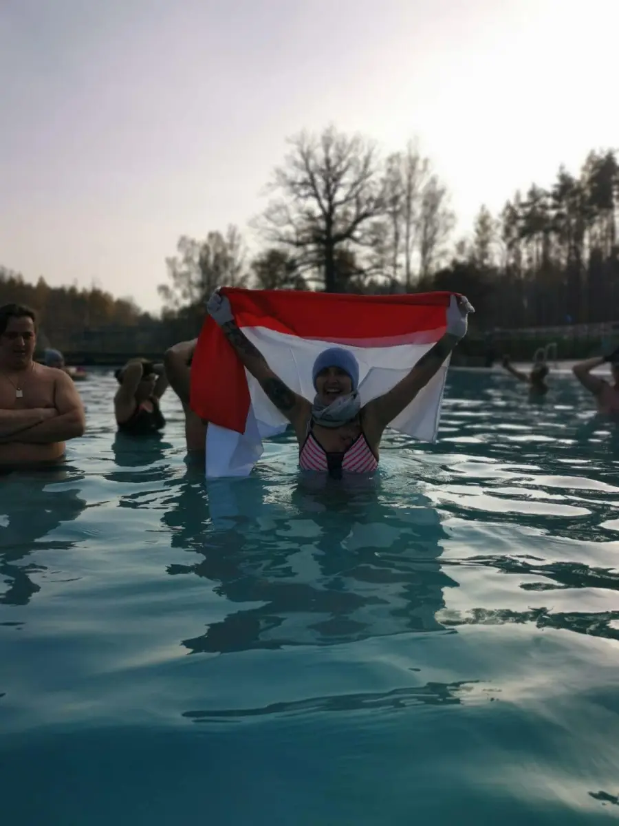 Bolesławieckie morsy uczciły 11 listopada
