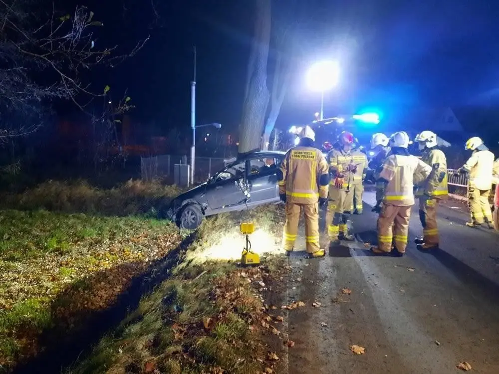 Wypadek w Żeliszowie