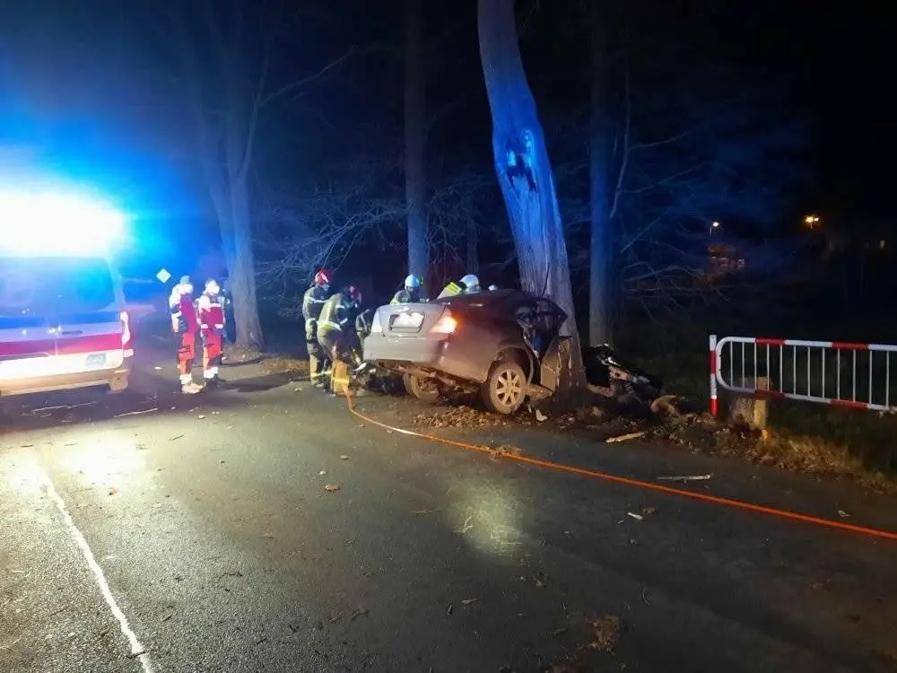 Wypadek w Żeliszowie