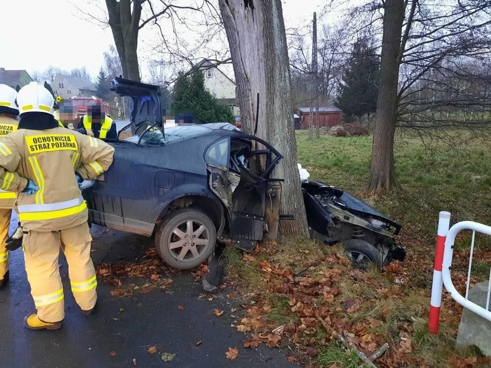 Wypadek w Żeliszowie