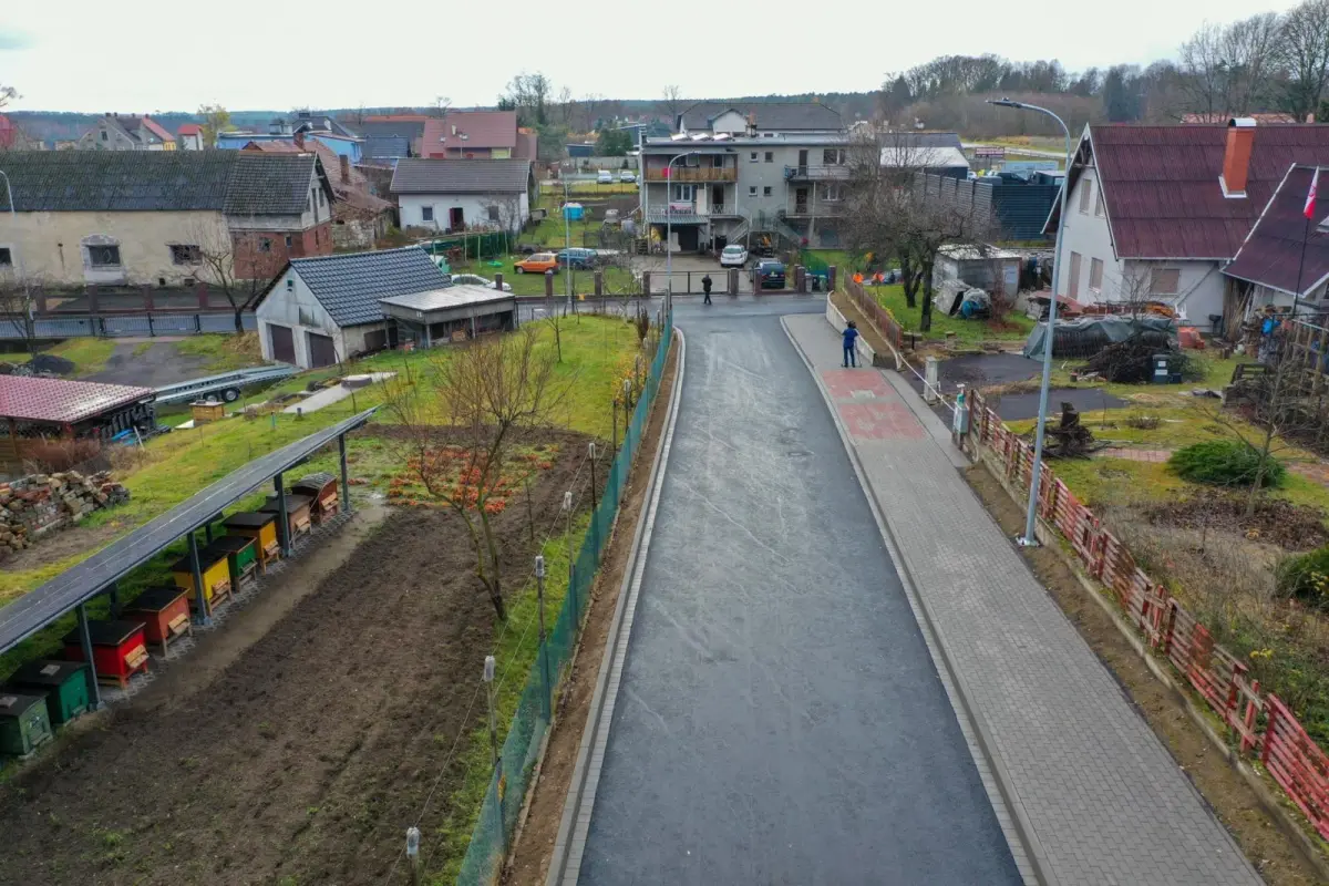 Prace przy ulicy Zabobrze zakończone