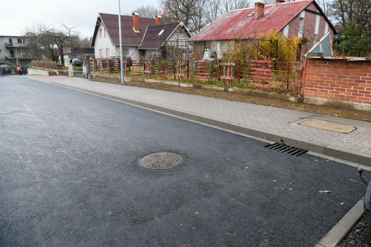 Prace przy ulicy Zabobrze zakończone