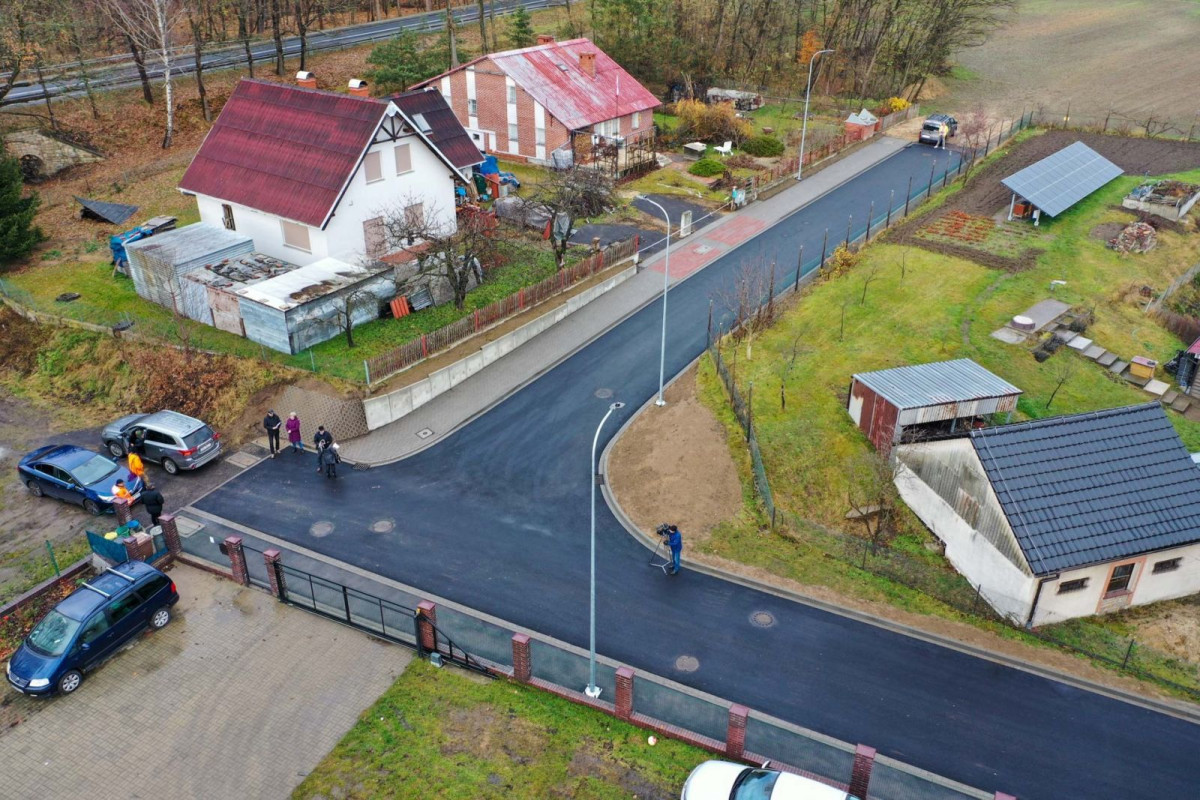 Prace przy ulicy Zabobrze zakończone