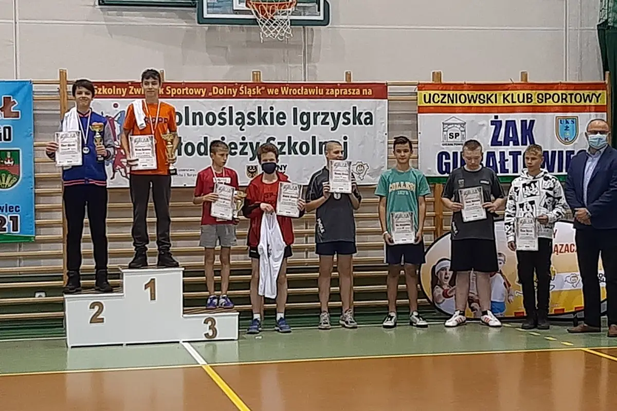 Joel Szelągowski podczas zawodów