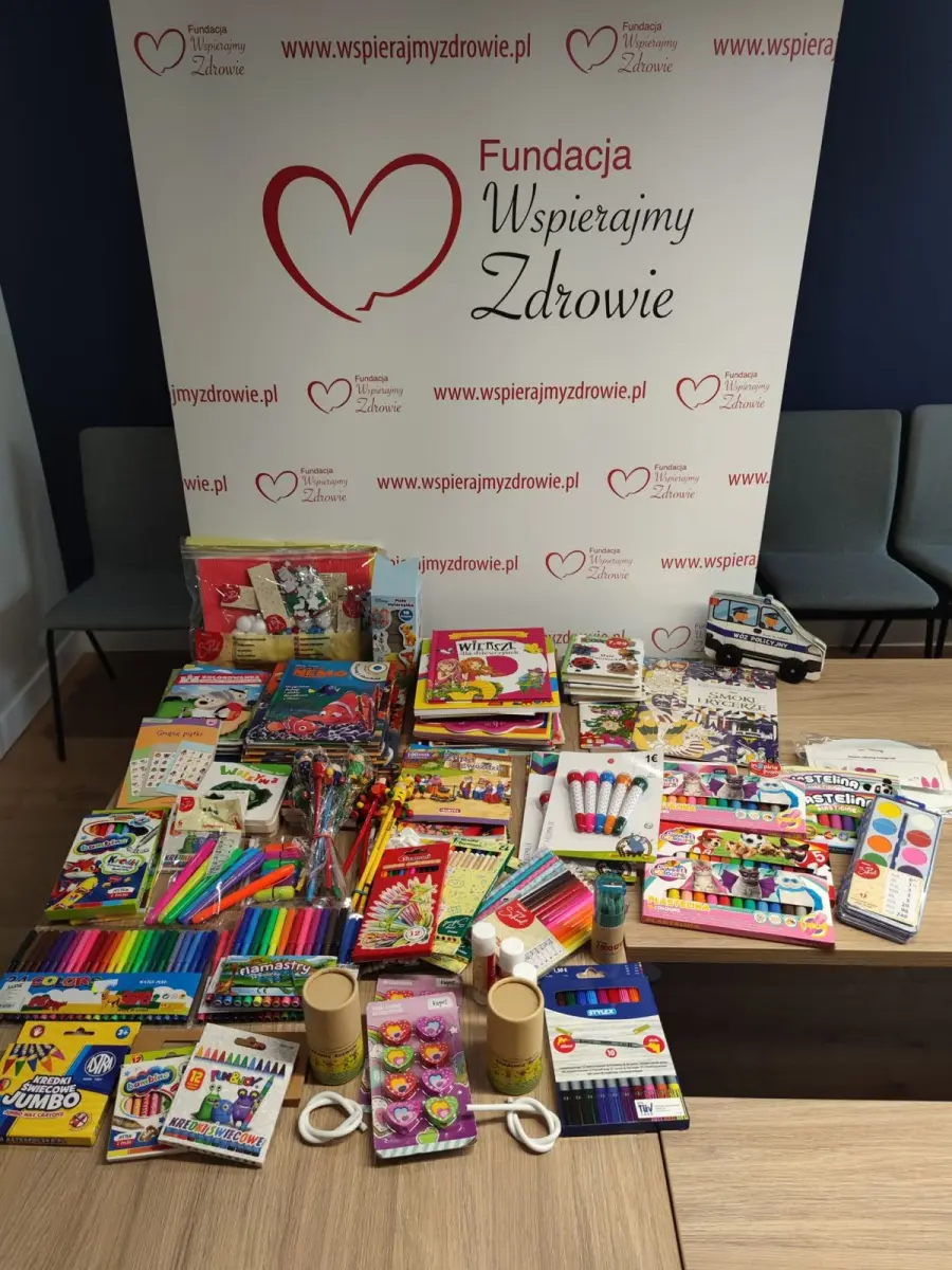 Prezenty dla pacjentów oddziału pediatrycznego w ZOZ-ie Bolesławiec