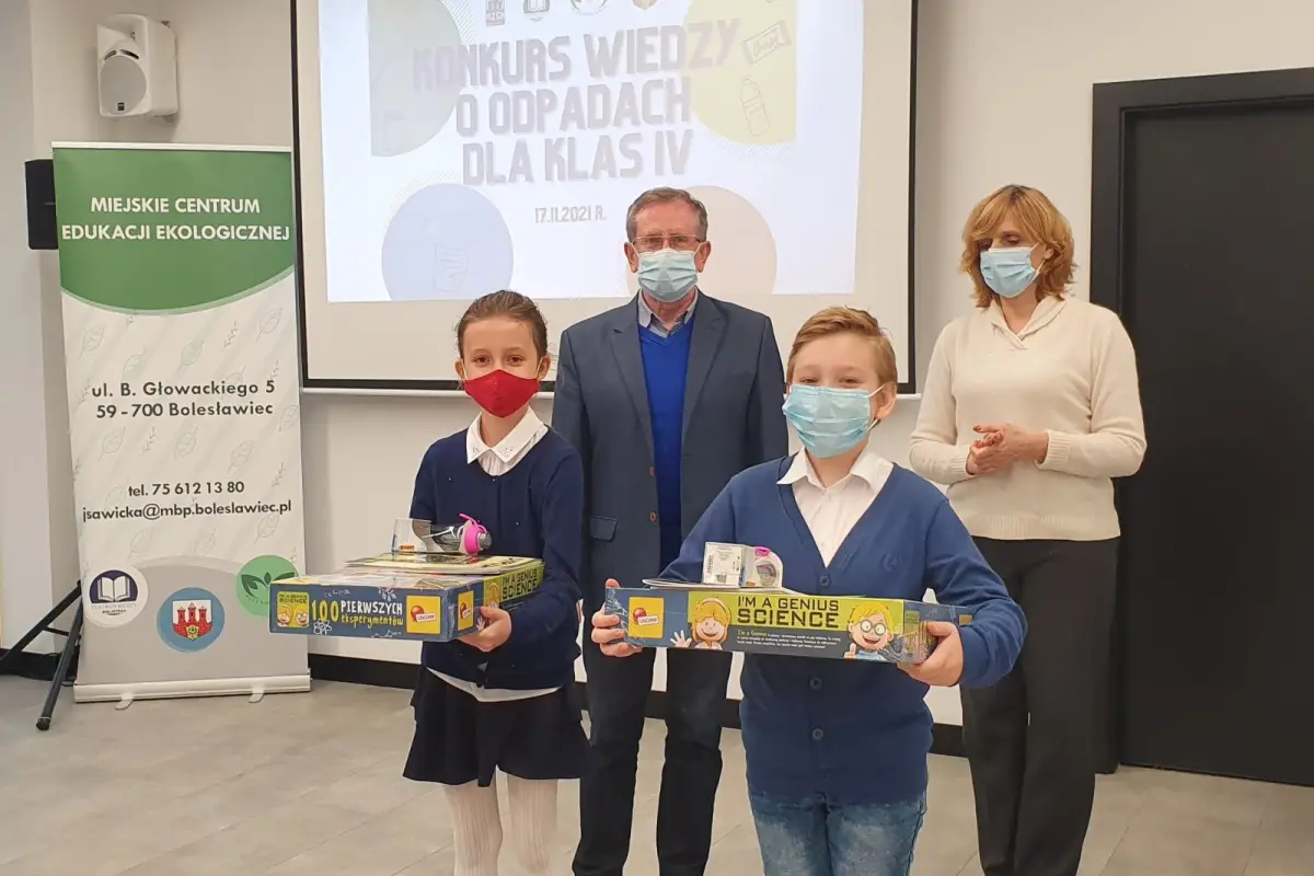 Znamy laureatów Konkursu Wiedzy o Odpadach
