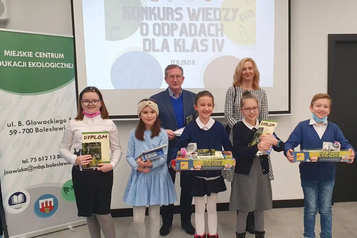 Znamy laureatów Konkursu Wiedzy o Odpadach