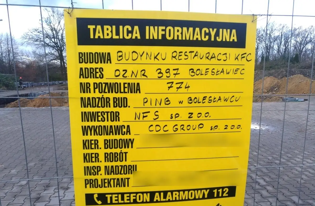 Ruszyła budowa KFC w Bolesławcu