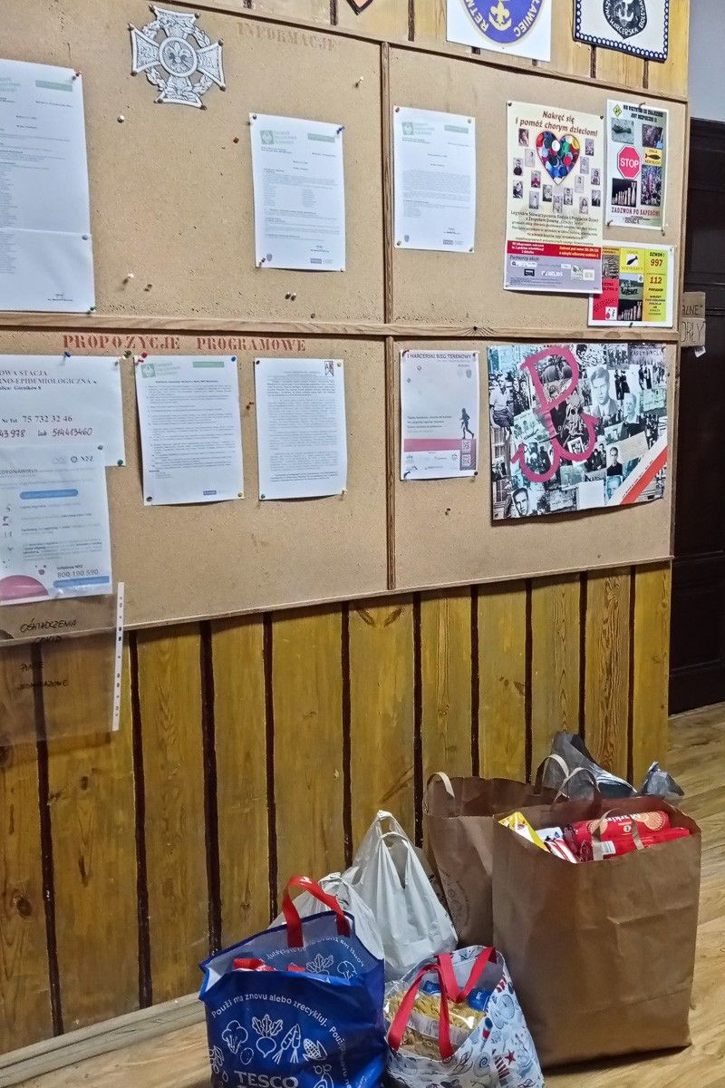 Paczki z Bolesławca trafiły do ukraińskiego Zbaraża