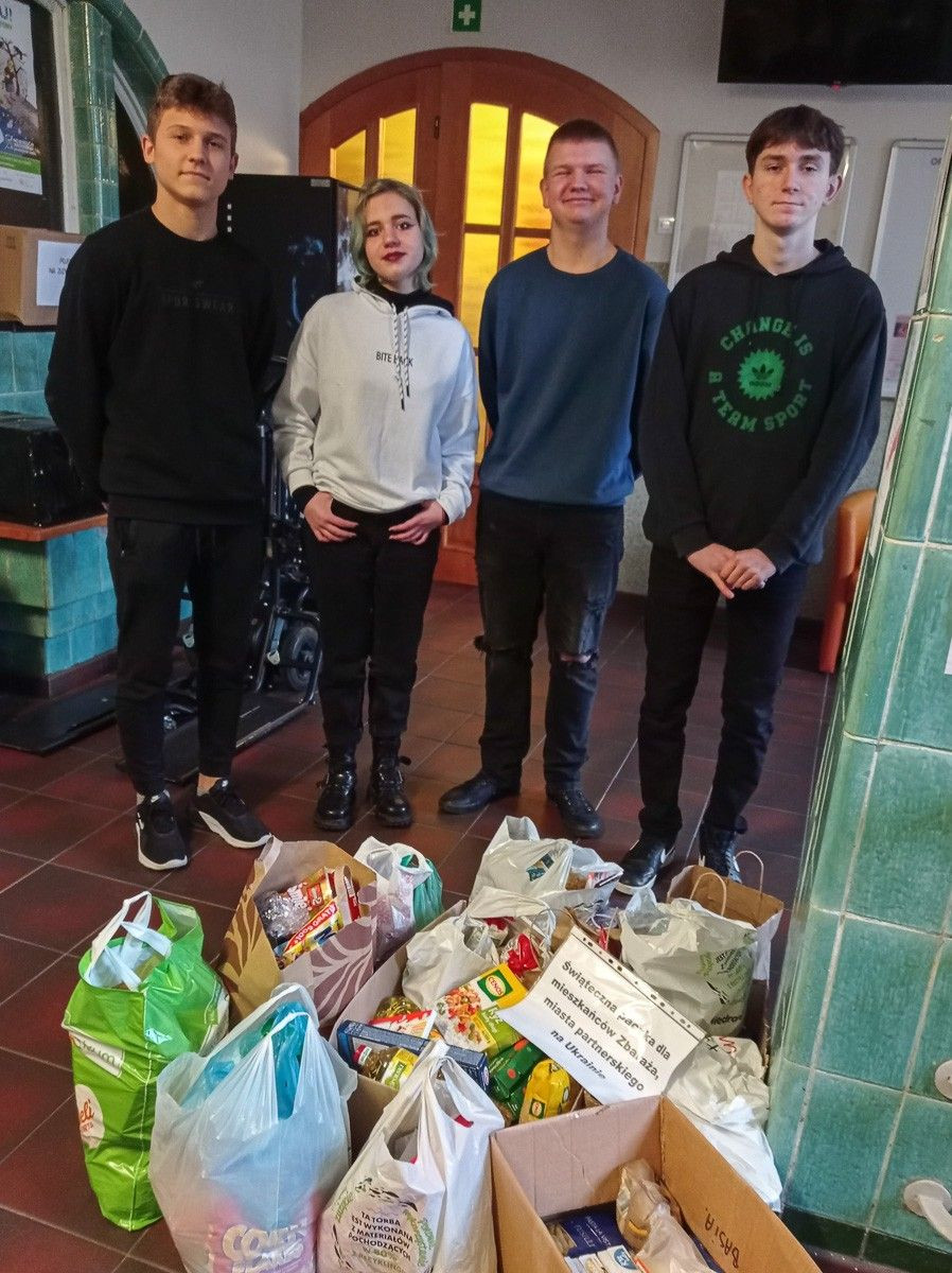 Paczki z Bolesławca trafiły do ukraińskiego Zbaraża