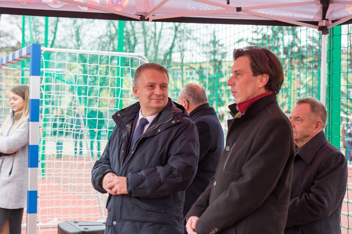 Otwarcie kompleksu boisk przy I LO w Bolesławcu
