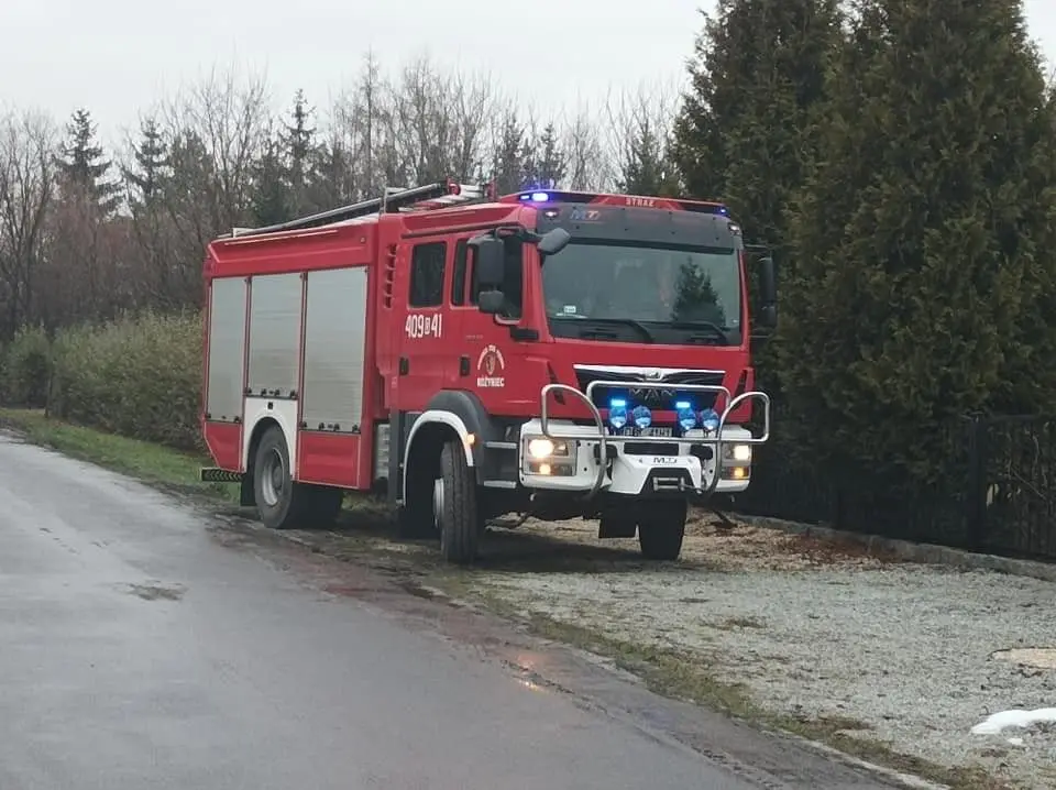 Akcja straży pożarnej w Kraśniku