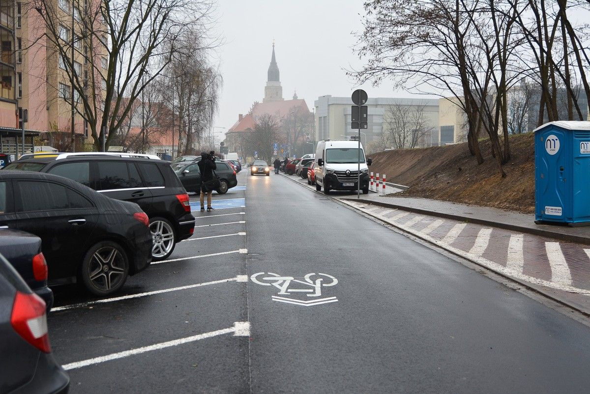 Ulica Łukasiewicza w Bolesławcu