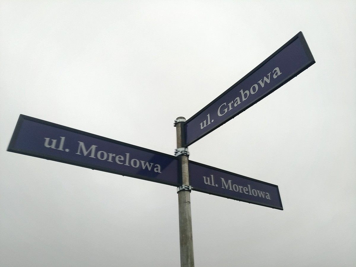 Ulica Morelowa w Bolesławcu