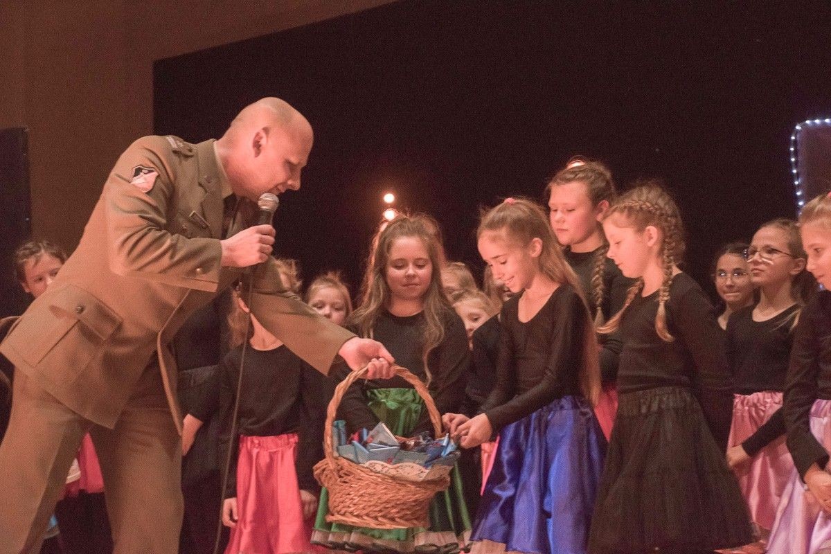 Spotkanie wigilijne u świętoszowskich pancerniaków