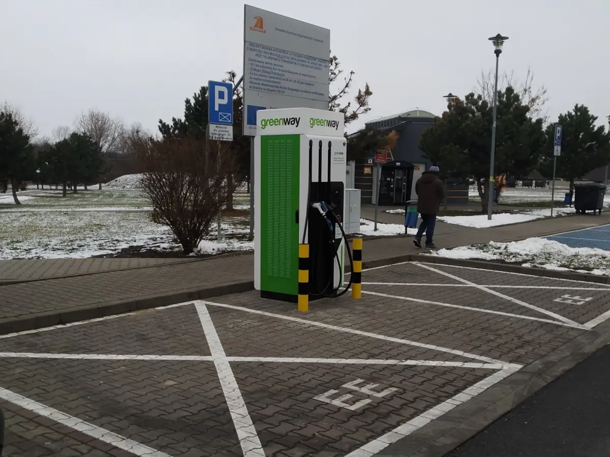 Stacja ładowania pojazdów elektrycznych