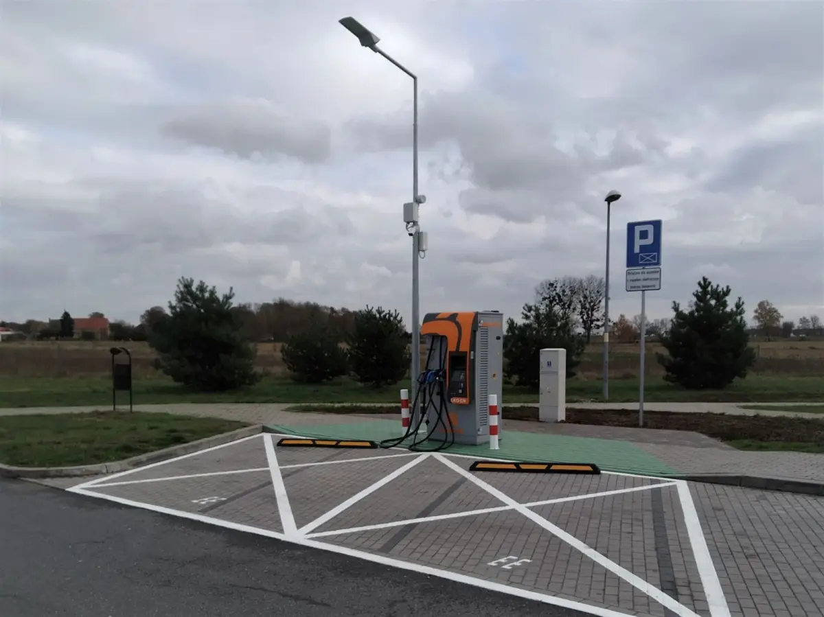 Stacja ładowania pojazdów elektrycznych