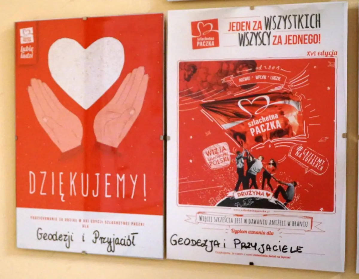 Pracownicy Starostwa Powiatowego w Bolesławcu w świątecznych akcjach