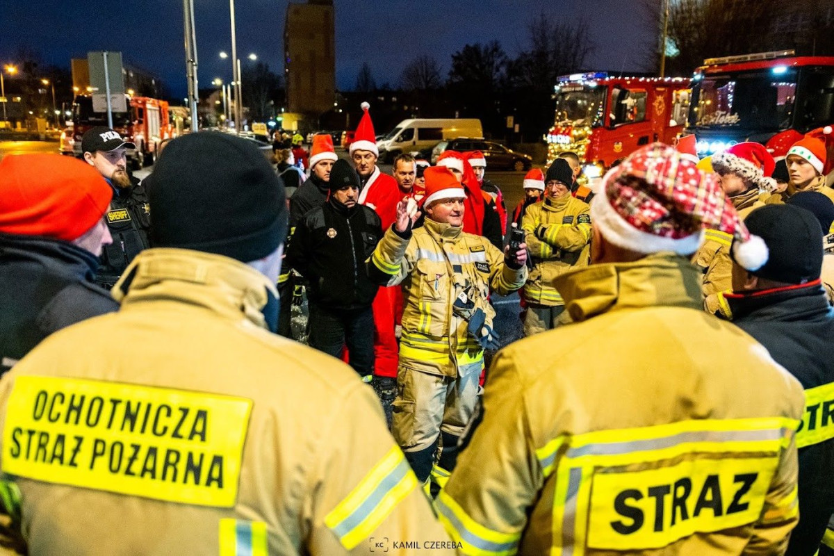 Fotorelacja z wizyty strażaków w Przylądku Nadziei