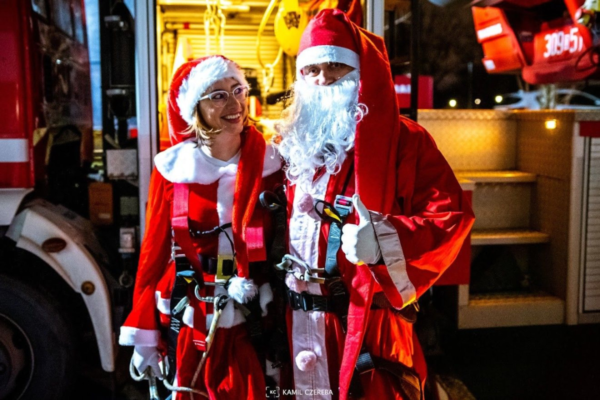 Fotorelacja z wizyty strażaków w Przylądku Nadziei