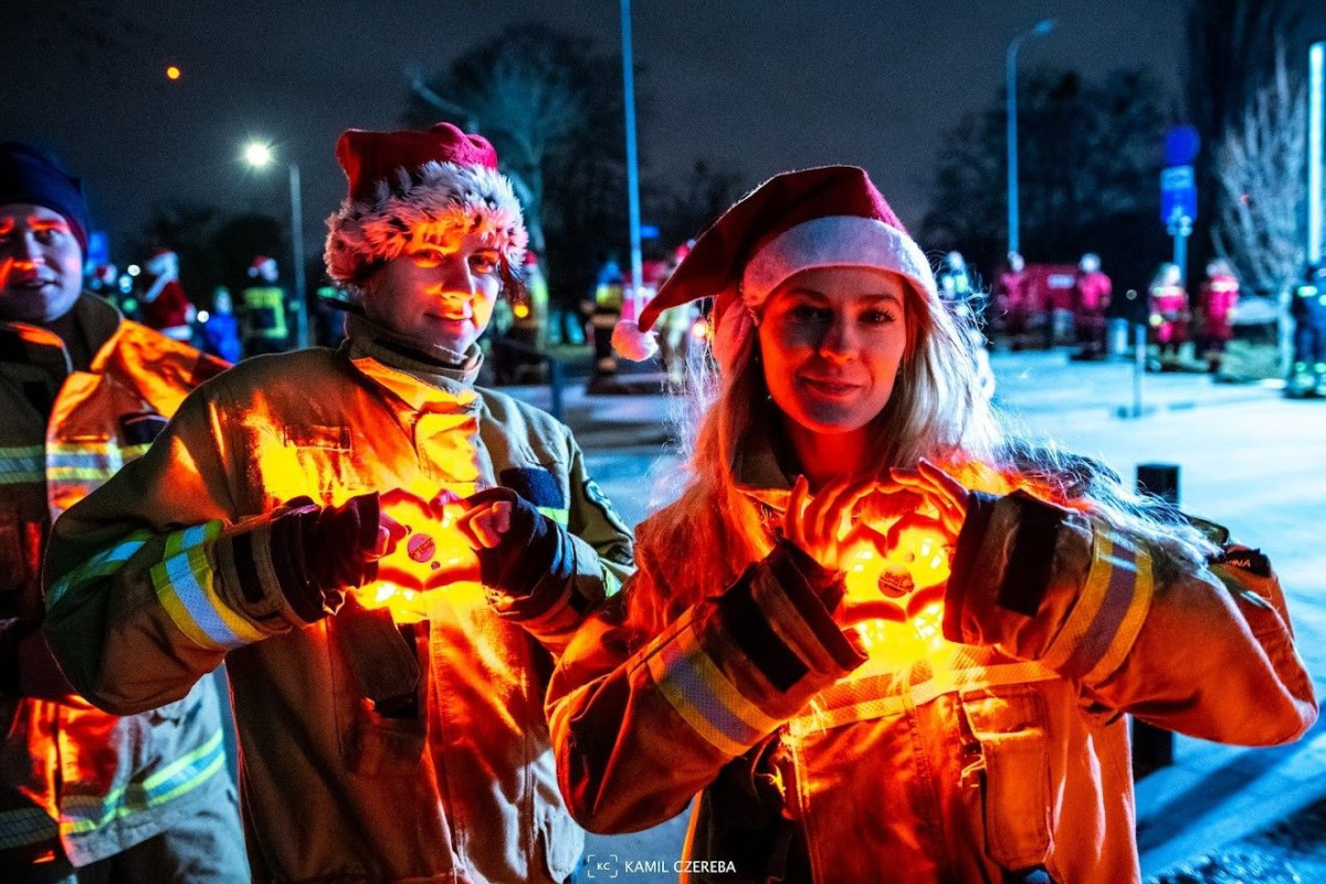 Fotorelacja z wizyty strażaków w Przylądku Nadziei
